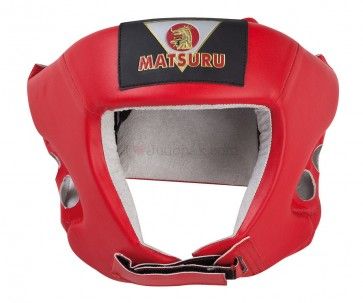 Kickbox hoofdbeschermer PU Matsuru rood