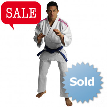 adidas Judopak J350 Club Wit/Roze ADIJ350WR