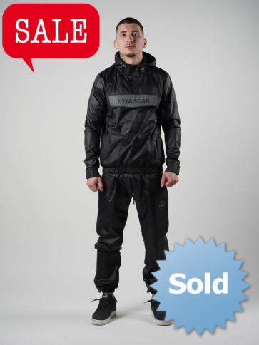 JG-CHA-SAU-BK JOYAGEAR CHARGE SAUNA SUIT - ZWART