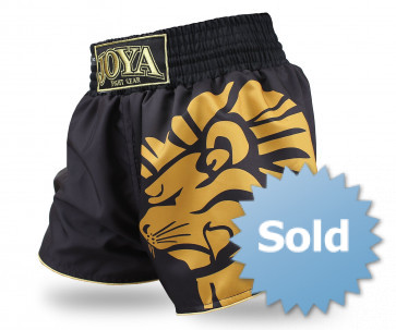 JFG-LIO-FS-GD JOYA LION FIGHTSHORT - GOLD