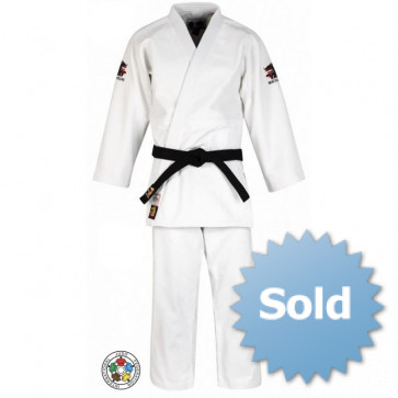 Matsuru 0062 judopak IJF Mondial Wit Getailleerd