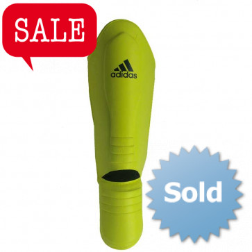 adidas Hybrid Super Pro Scheenbeschermers Geel/Blauw 