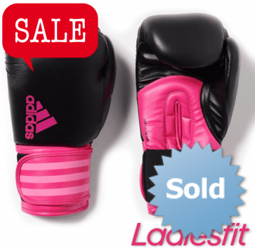 adidas Hybrid 100 Dynamic Fit (Kick)Bokshandschoenen Zwart/Roze