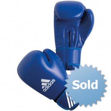 adidas AIBA bokshandschoenen 12 oz blauw