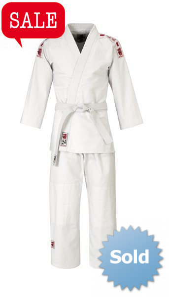 Matsuru judopak Kids verstevigd Juvo roze borduring 0005