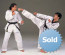 Matsuru 0123 Taekwondo pak V-hals wit