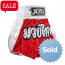  Joya Junior Kickboksbroek Rood+Wit (Div. maten)