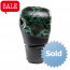 TLG1-1710 JOYA THAILAND KICKBOXING GLOVE - SNAKE - GREEN BLACK - MICROFIBER SYNTHETIC LEATHER