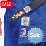 Matsuru judopak IJF Mondial blauw Getailleerd