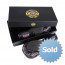 GLF0011 JOYA KICKBOKSHANDSCHOEN 'PINK FALCON' - LEER