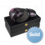 GLF0011 JOYA KICKBOKSHANDSCHOEN 'PINK FALCON' - LEER