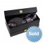 GLF0011 JOYA KICKBOKSHANDSCHOEN 'PINK FALCON' - LEER